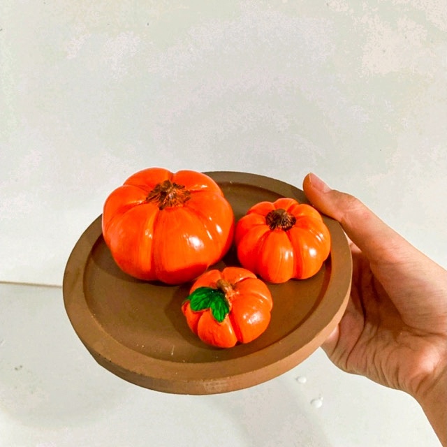 دکوری مدل کدو پک سه عددی بدون ظرف