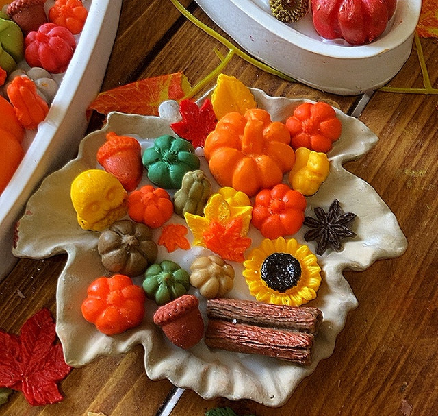 شمع پاییزی کدویی