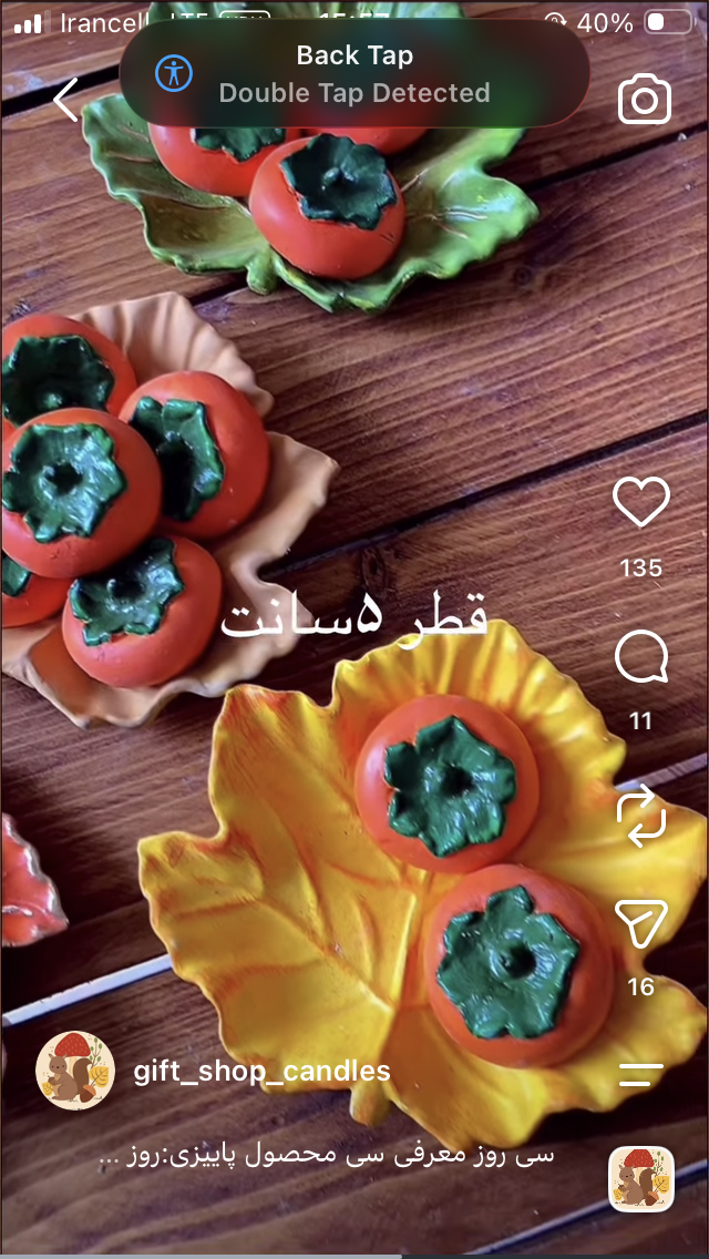 دکوری مجسمه دکوری خرمالو